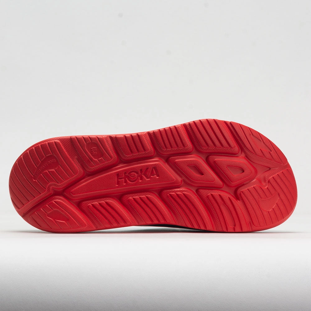 HOKA Ora Slide 3 Unisex  Bellwether Blue/Red Alert anti - odor shoes