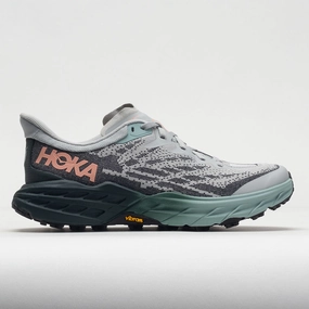HOKA Speedgoat 5 Women's  Harbor Mist/Spruce short - term use shoes