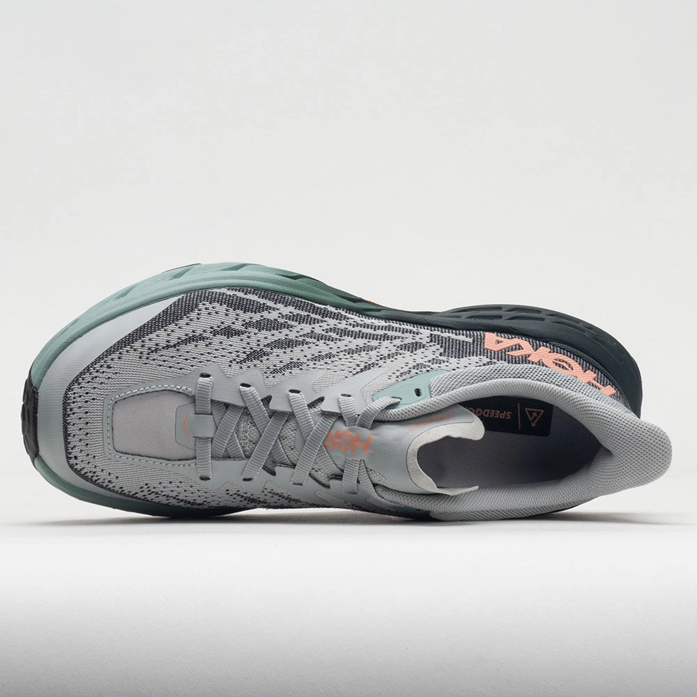Cushion Comfort HOKA Speedgoat 5 Women's  Harbor Mist/Spruce