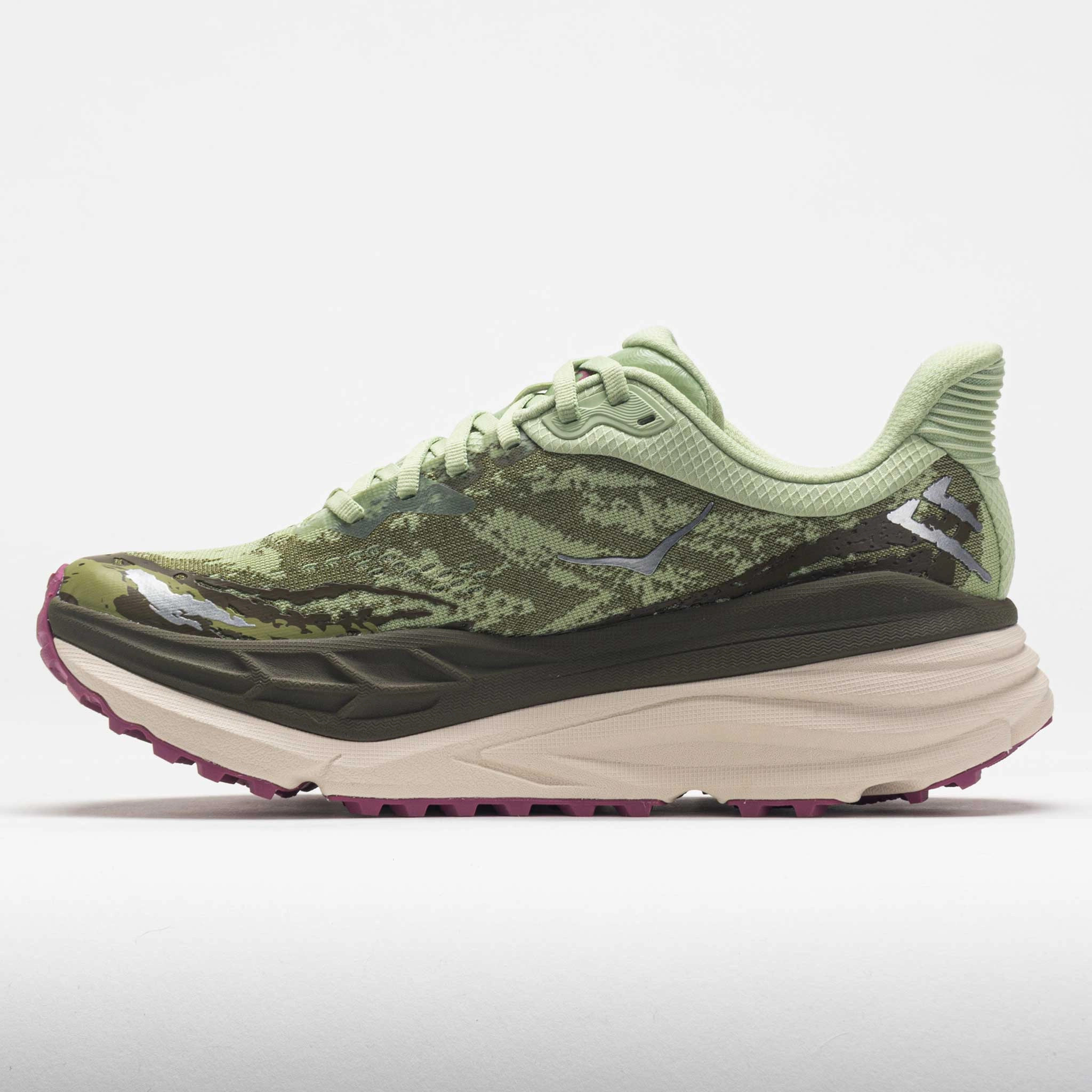 Glossy - finish Running Grip HOKA Stinson ATR 7 Women's  Seed Green/Beet Root