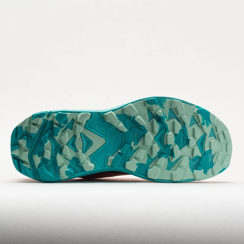 running in a volleyball court area shoes Wind - resistant HOKA Torrent 3 Men's  Mock Orange/Ceramic