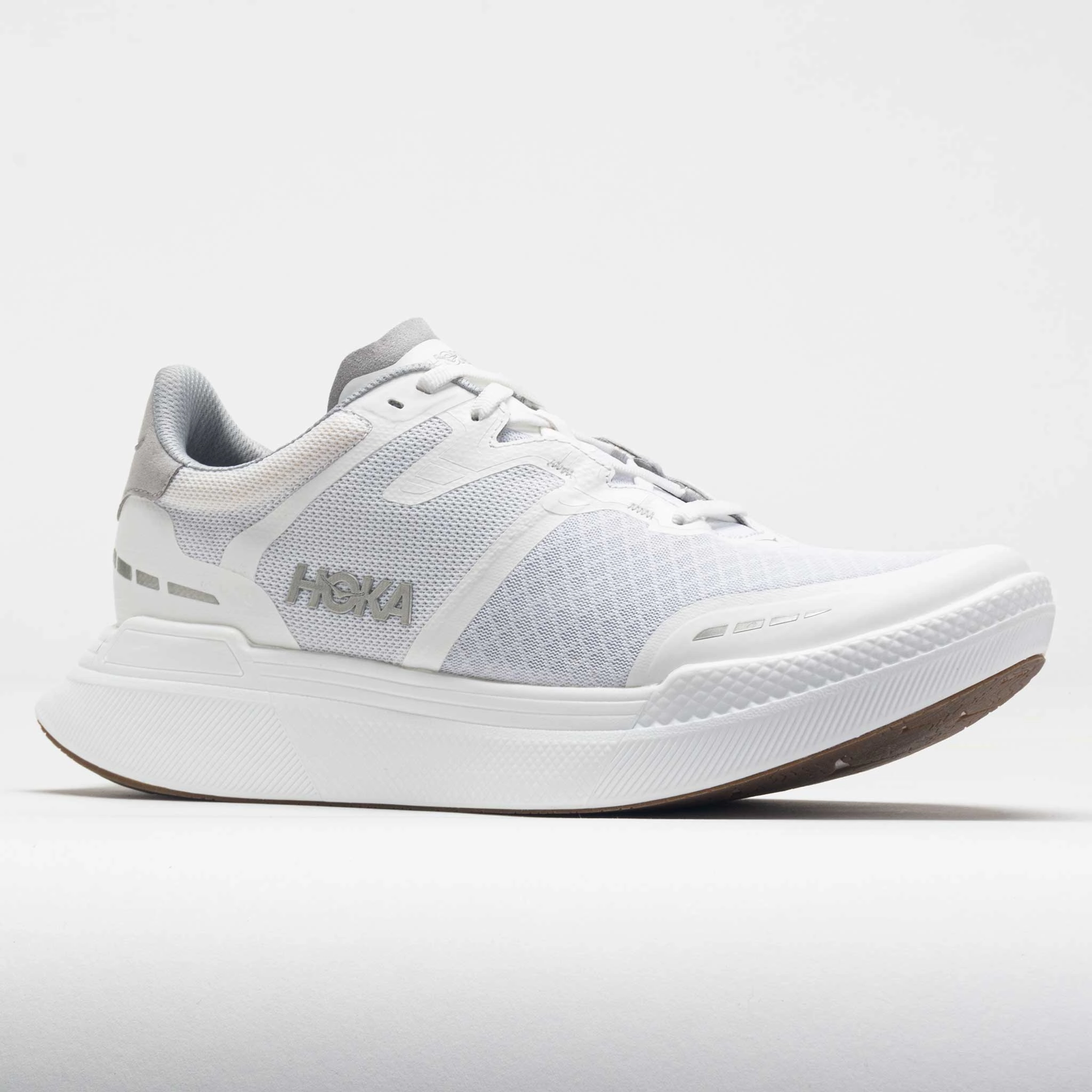HOKA Transport X Unisex  White/White teenagers' style improve comfort