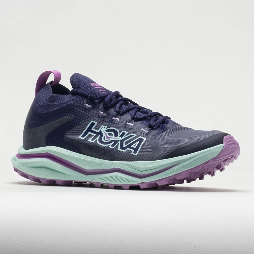 traction - control - functionality shoes velcro - closure shoe form HOKA Zinal 2 Women's  Night Sky/Sunlit Ocean