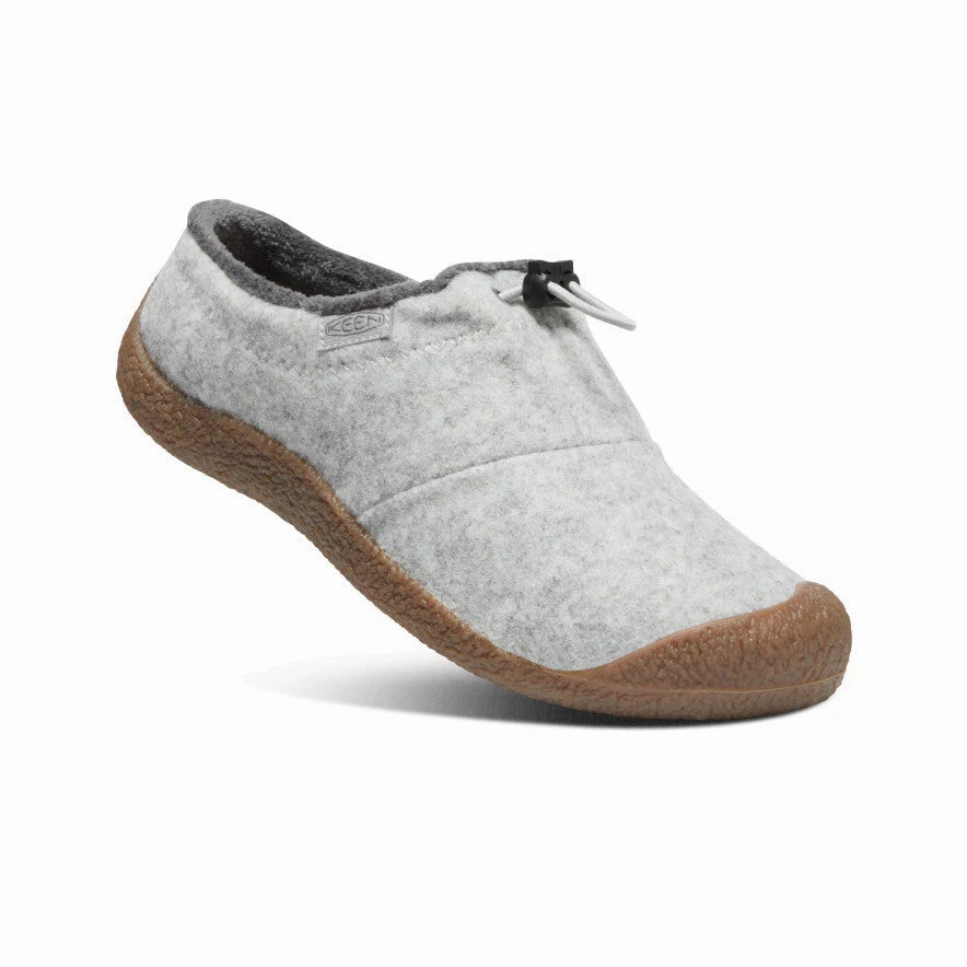 Howser III Slide Light Grey Wool/Vapor Tie Up Design Simple Step Footwear