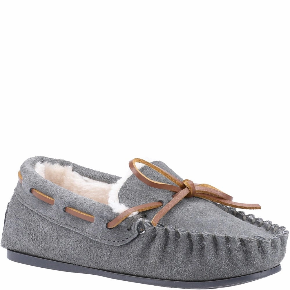 Hush Puppies Addison Slipper Train Step Youth Approved