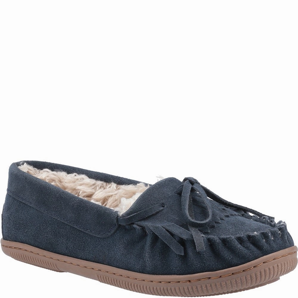 Plain Hike Hush Puppies Addy Slip On Slipper