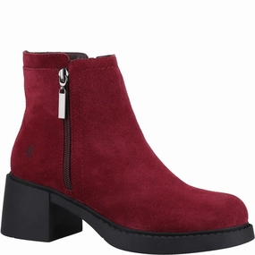 Easy Slip On Hush Puppies Adele Ankle Boots