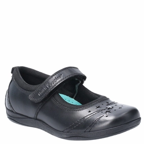 Hush Puppies Amber Senior School Shoes Smooth Entry
