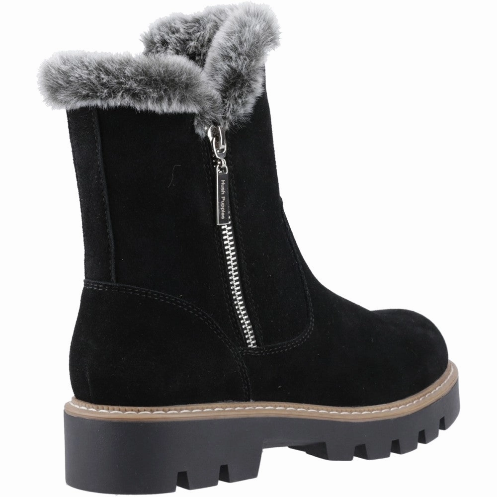 Hush Puppies Ambre Zip Boot Comfy Base