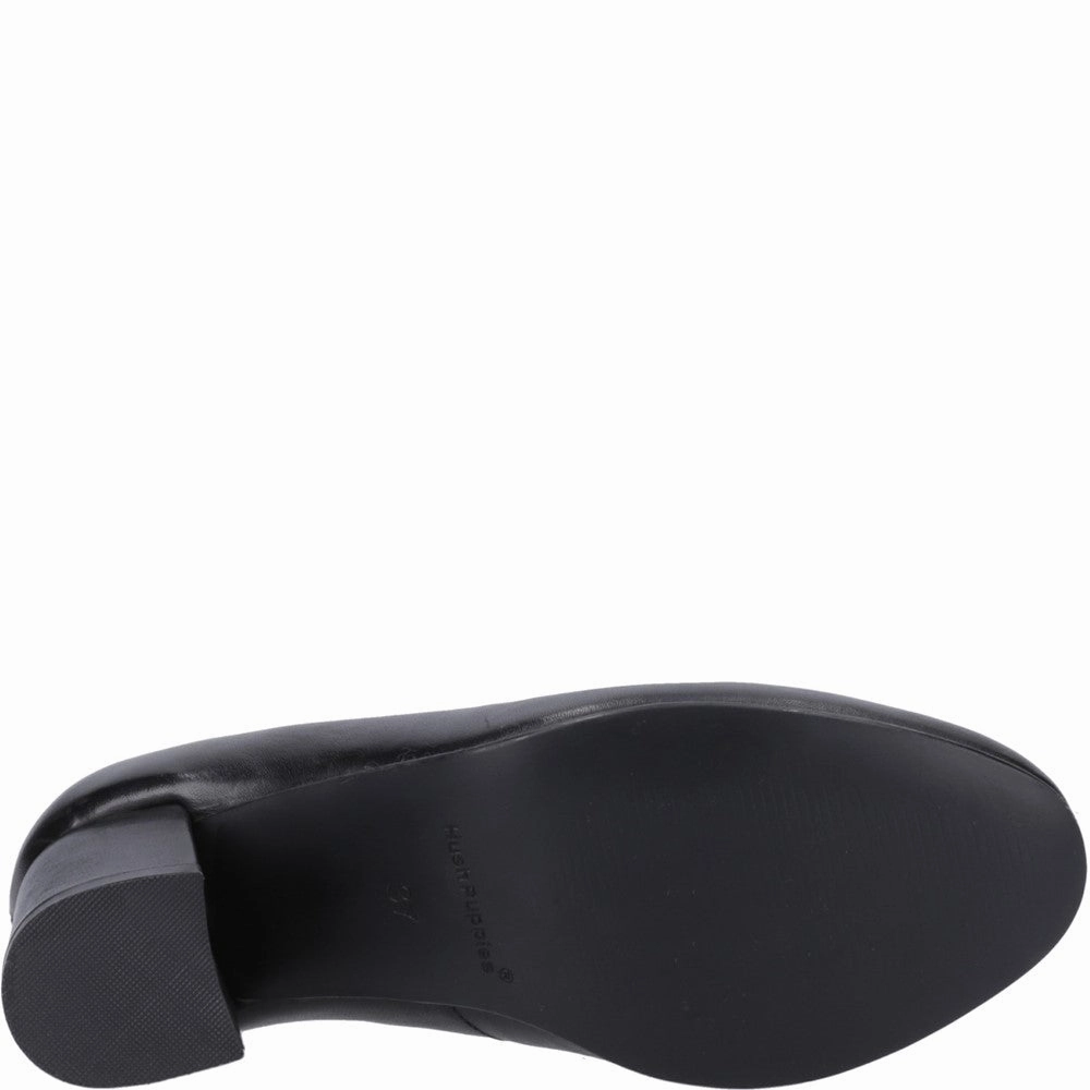 Hush Puppies Anna Wide Court Shoe Soft Lining Sporty