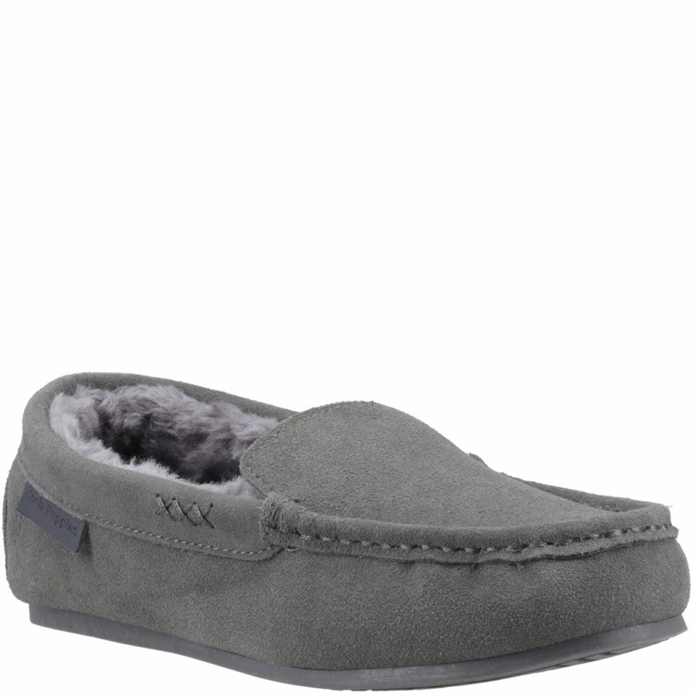 Hush Puppies Annie Mocassin Slipper Comfy Fit