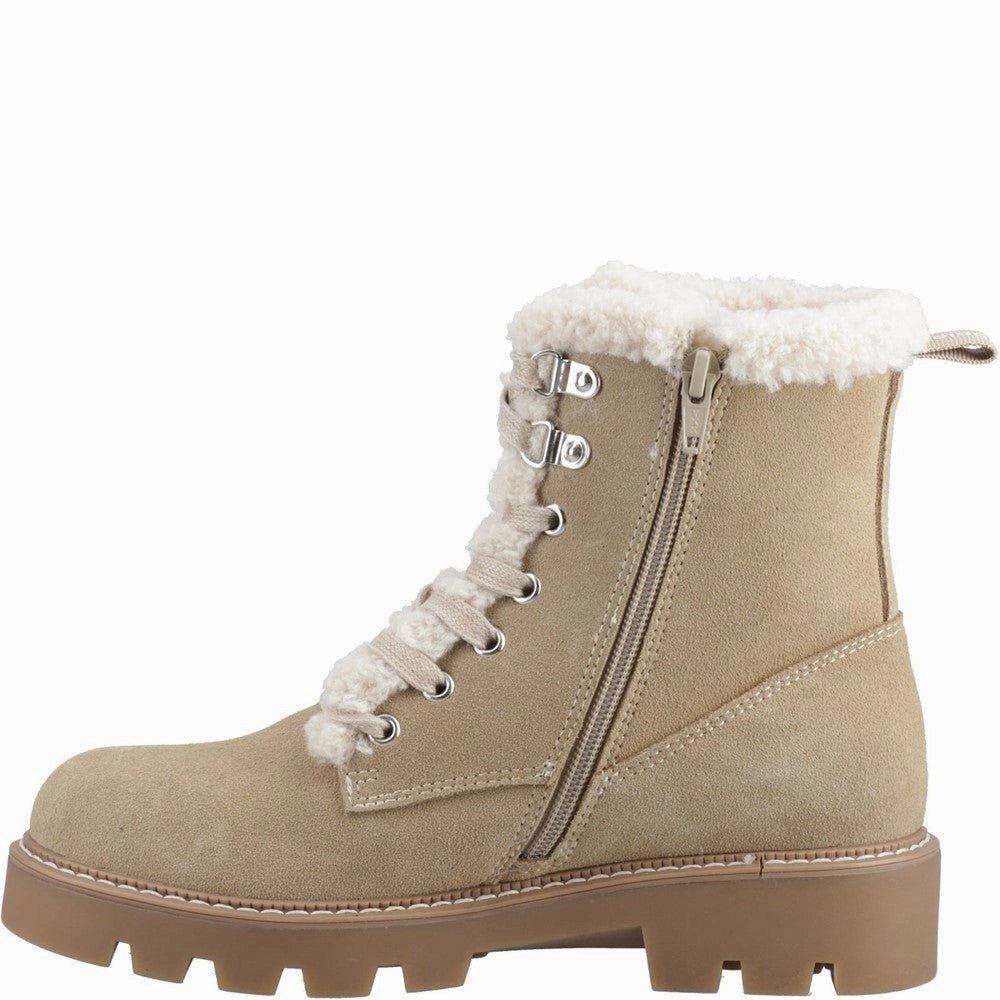 Plus Size Outdoors Ready Hush Puppies Aurelia Ankle Boots