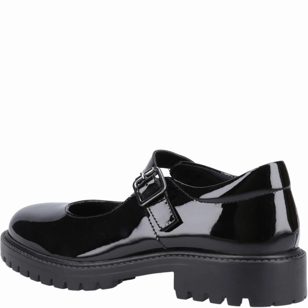 Wear Often Hush Puppies Aurora Patent Senior School Shoes