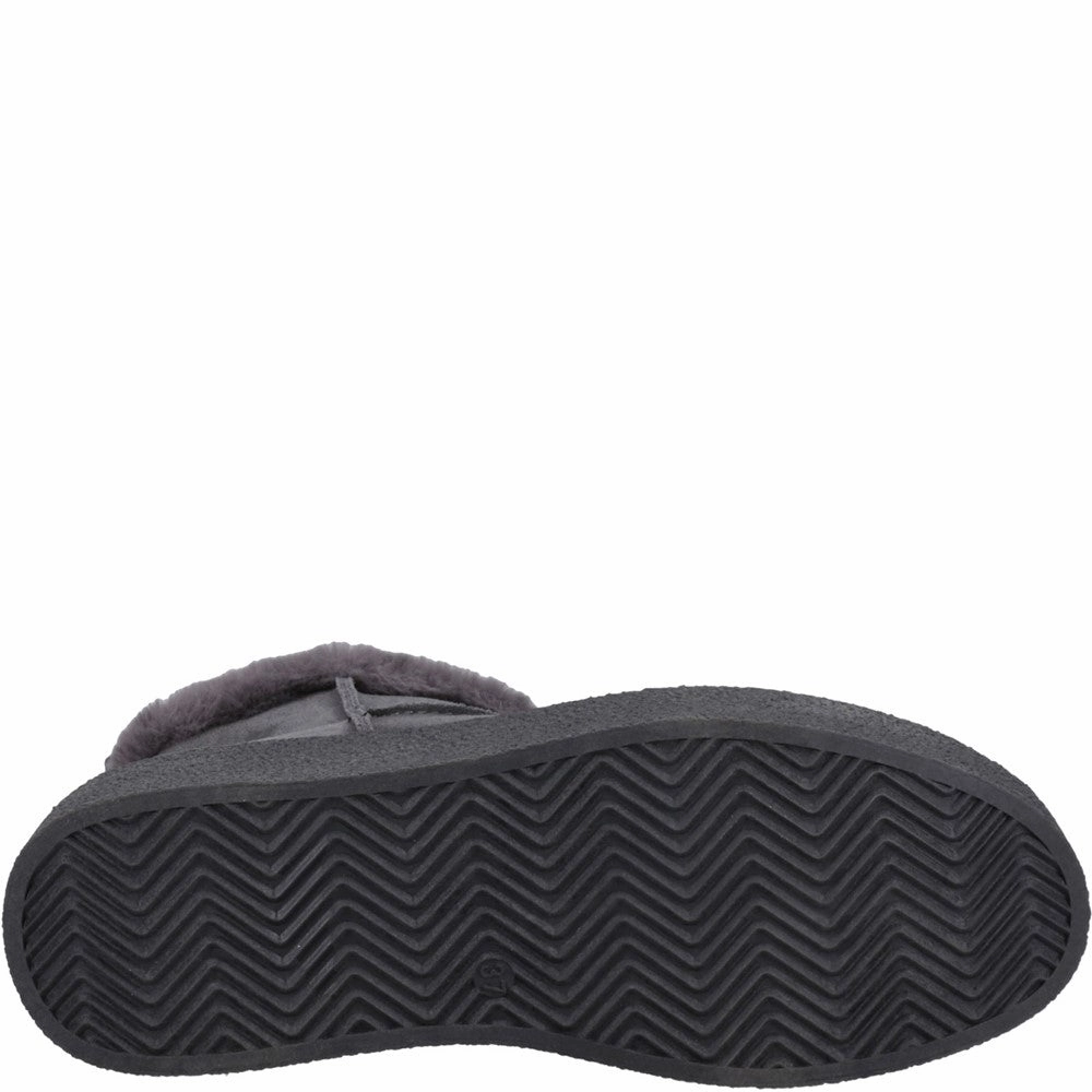 Hush Puppies Becca Ankle Boots Streetwear Style Smooth Steps