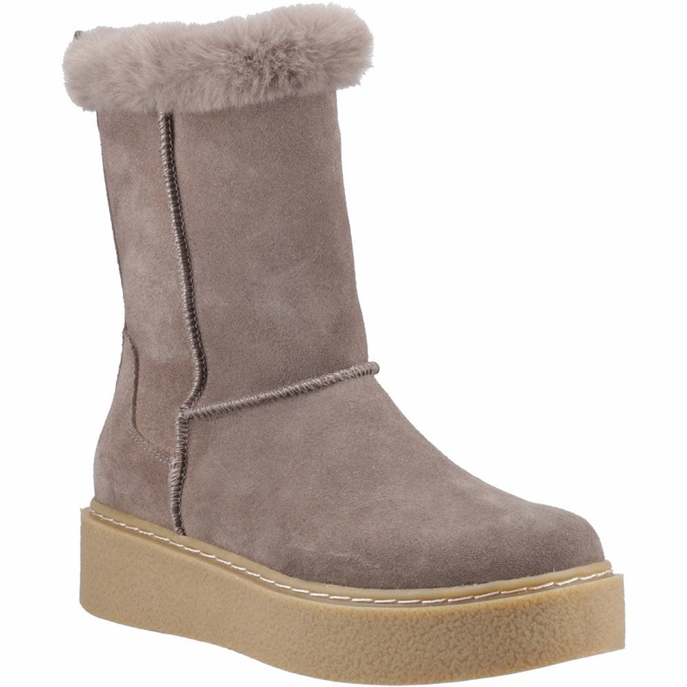 Hush Puppies Becca Mid Boot Neat Shape Short Distance