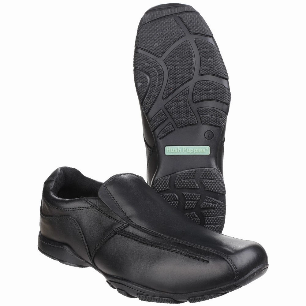Hush Puppies Bespoke Senior School Shoes Quick Walk Slip-Resistant Shoes