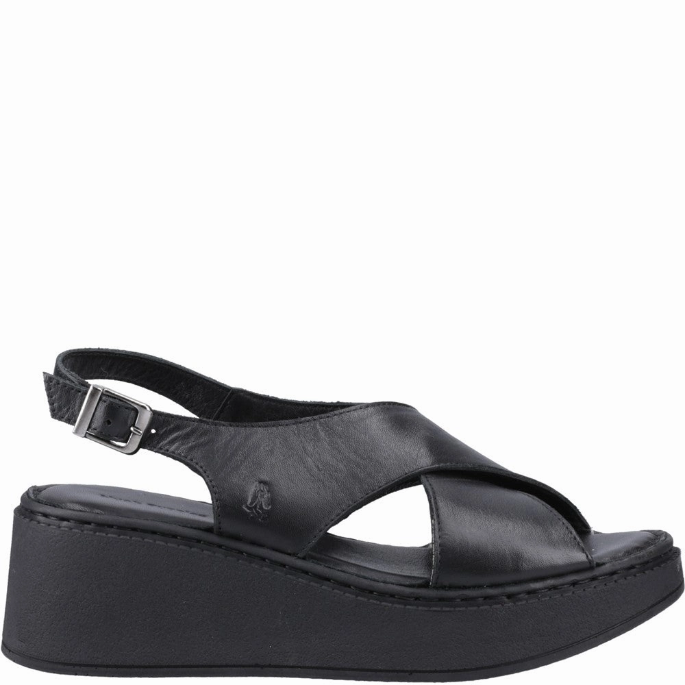 Parkour Run Korean Mood Hush Puppies Bex Wedge Sandal