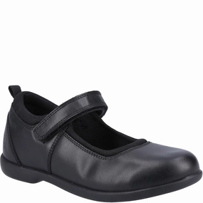 Hush Puppies Bianca Senior School Shoes Soft   leather
