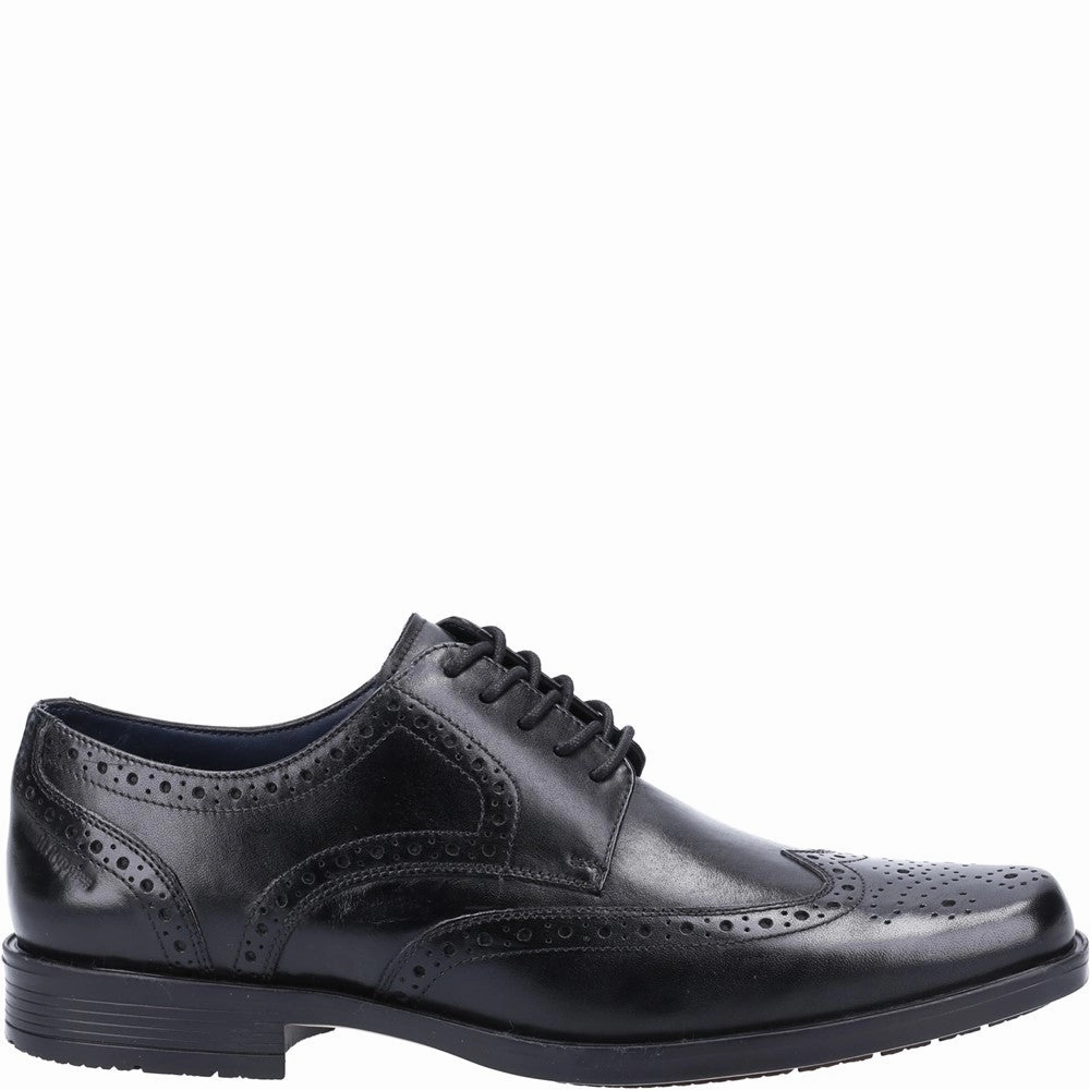 Ultra Ease Student wear Hush Puppies Brace Brogue Shoe
