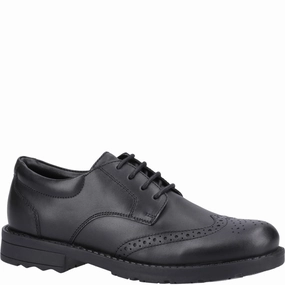 Marathon Pace Hush Puppies Brian Junior School Shoes
