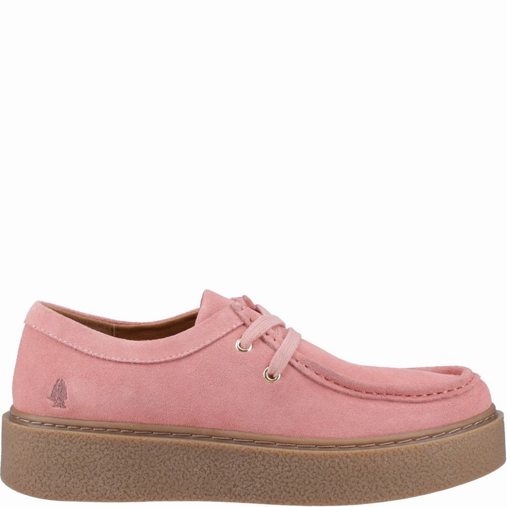 Long Travel Hush Puppies Bridie Suede Mocc Toe