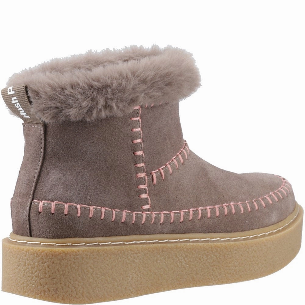 Hush Puppies Brielle Stitch Boot Casual Comfort City Snap