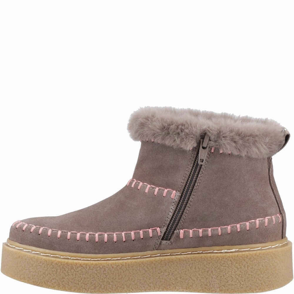 Hush Puppies Brielle Stitch Boot Long Miles Stay Comfy