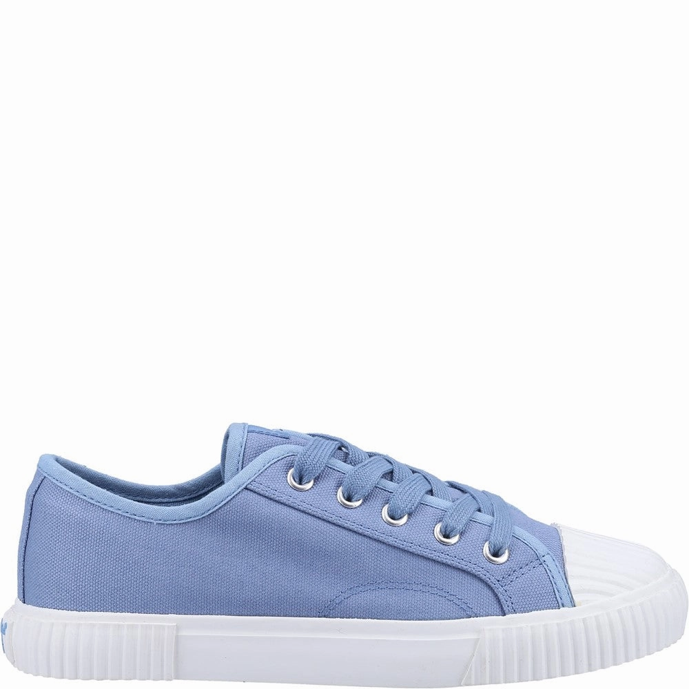 Hush Puppies Brooke Canvas Trainer Versatile Wear SyntheticMaterial