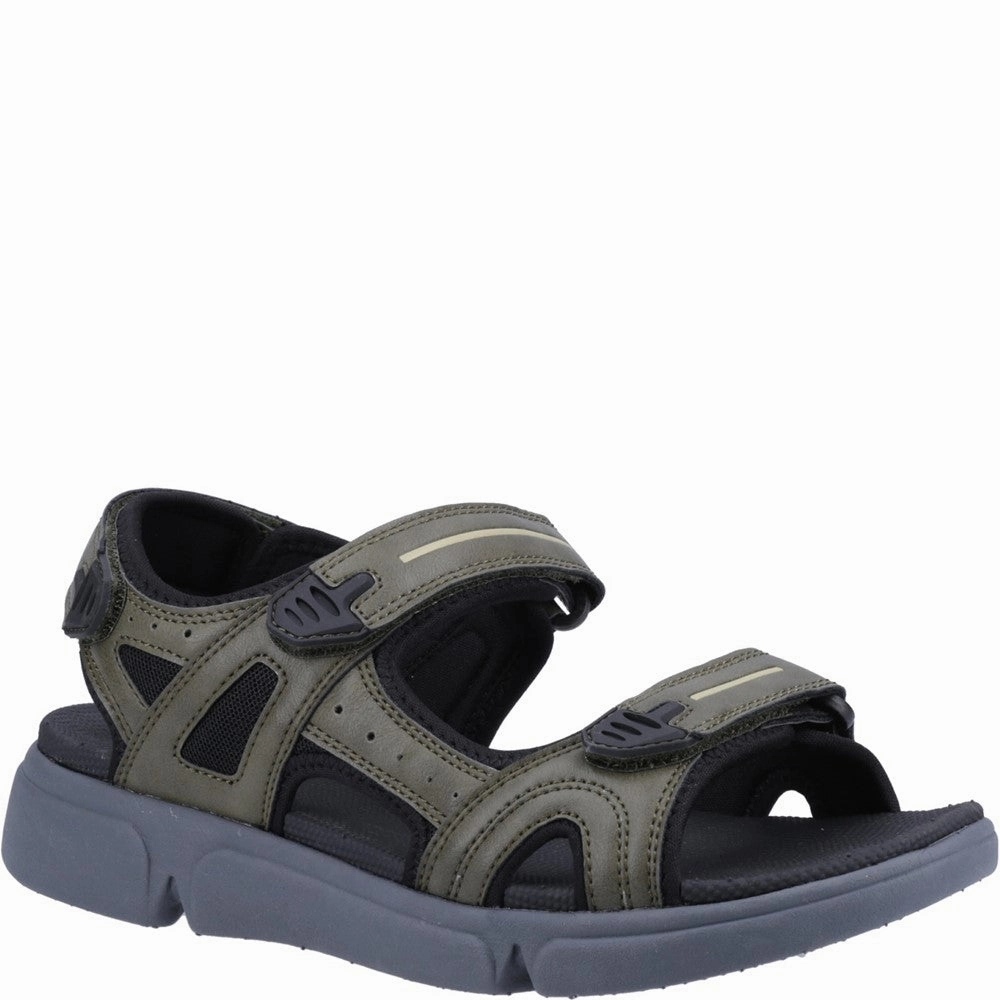 Breathable Canvas Cold Hike Hush Puppies Castro Sandal