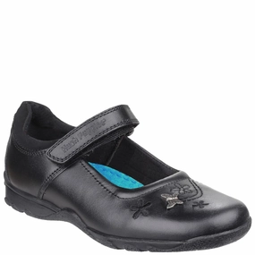 Hush Puppies Clare Junior School Shoes Bright Jog Long Walks