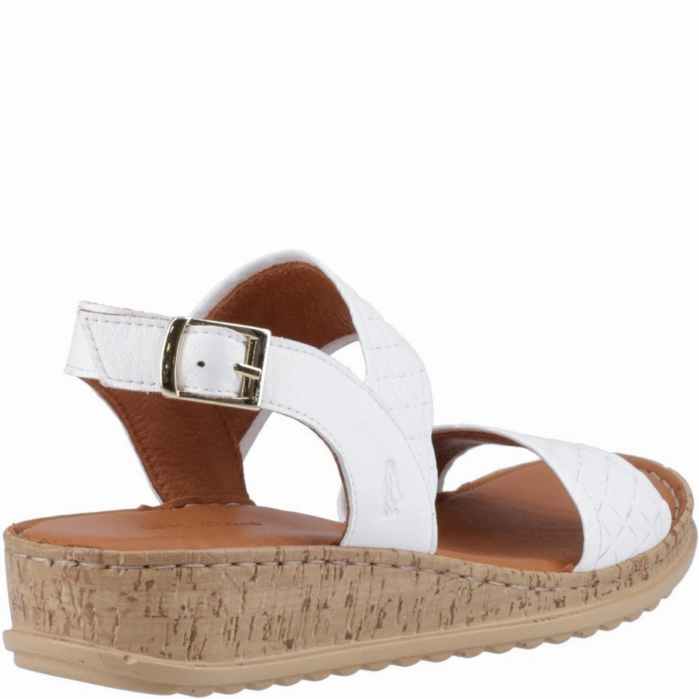 Hush Puppies Ebony Wide Fit Sandal Easy Slip On