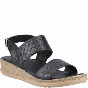 Hush Puppies Ebony Woven Sandal Day Run