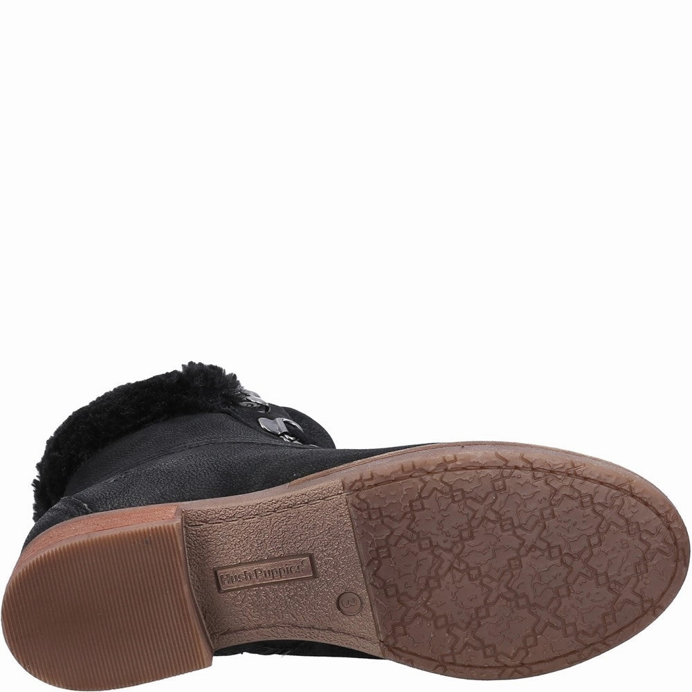 Hush Puppies Effie Ankle Boots Stretch Step