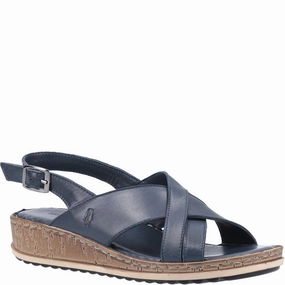 Slim Design Day To Night Hush Puppies Elena Cross Over Wedge Sandal
