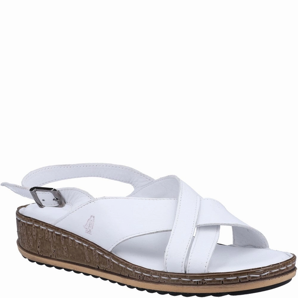 Urban Run Hush Puppies Elena Cross Over Wedge Sandal