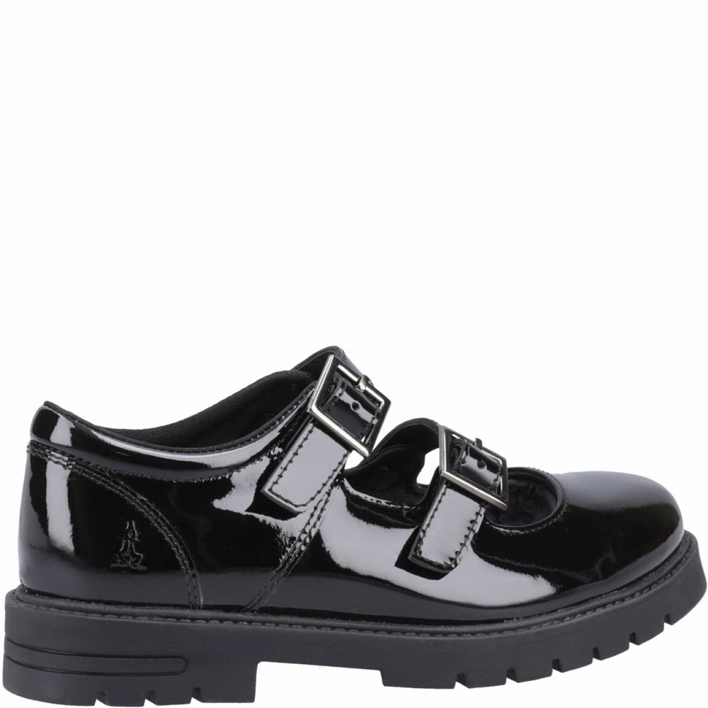 Stylish Appearance All-Purpose Footwear Hush Puppies Ella Patent Junior School Shoes