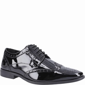 Shock   Absorbing Grip Hike Hush Puppies Elliot Brogue Patent