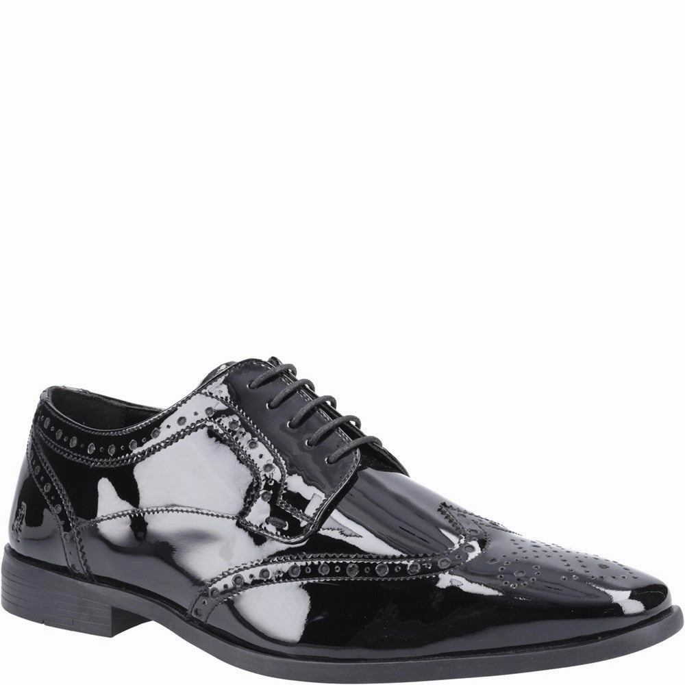 Shock   Absorbing Grip Hike Hush Puppies Elliot Brogue Patent