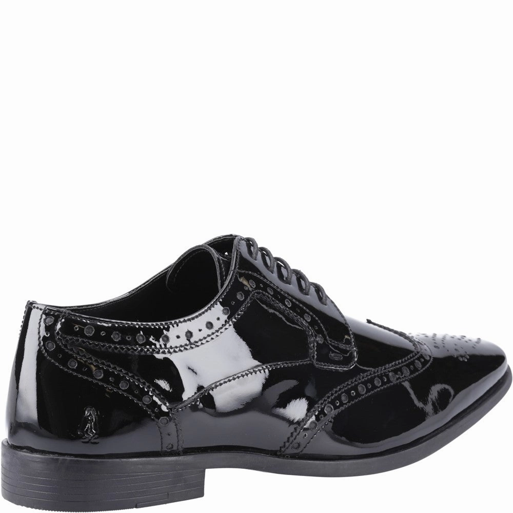 Versatile Upper Breathable Outsole Hush Puppies Elliot Brogue Patent