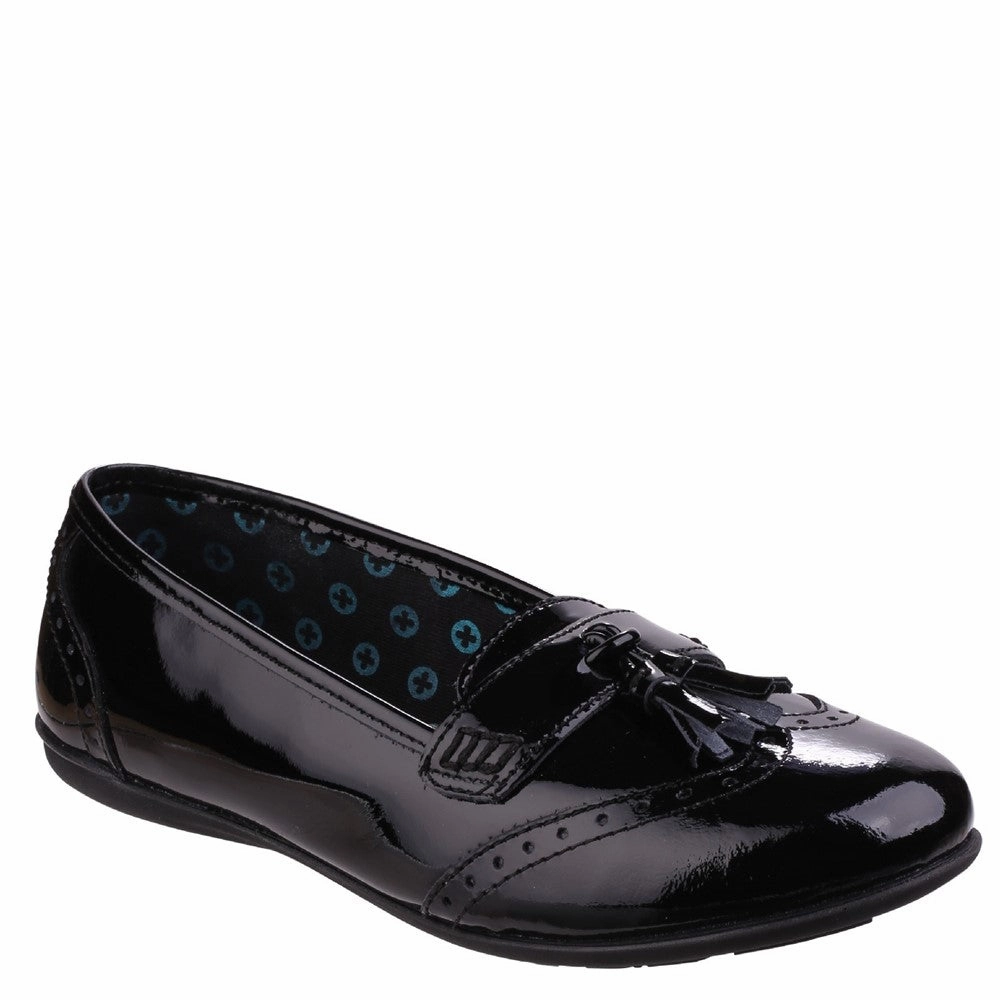 Hush Puppies Esme Junior Patent School Shoes On The Way