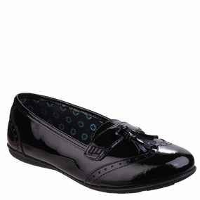 Hush Puppies Esme Junior Patent School Shoes On The Way