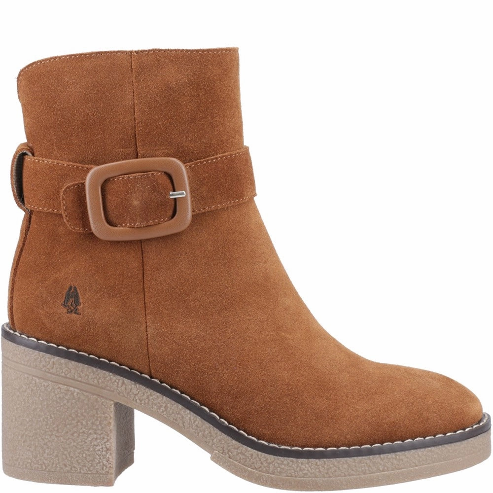 Hush Puppies Fearne Buckle Boot Fall Travel Toe Space