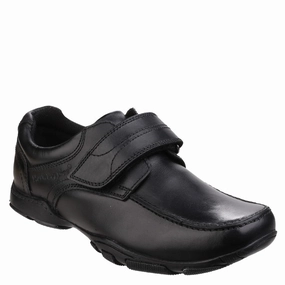 Hush Puppies Freddy Single Fit Junior School Shoes Minimal Vibe