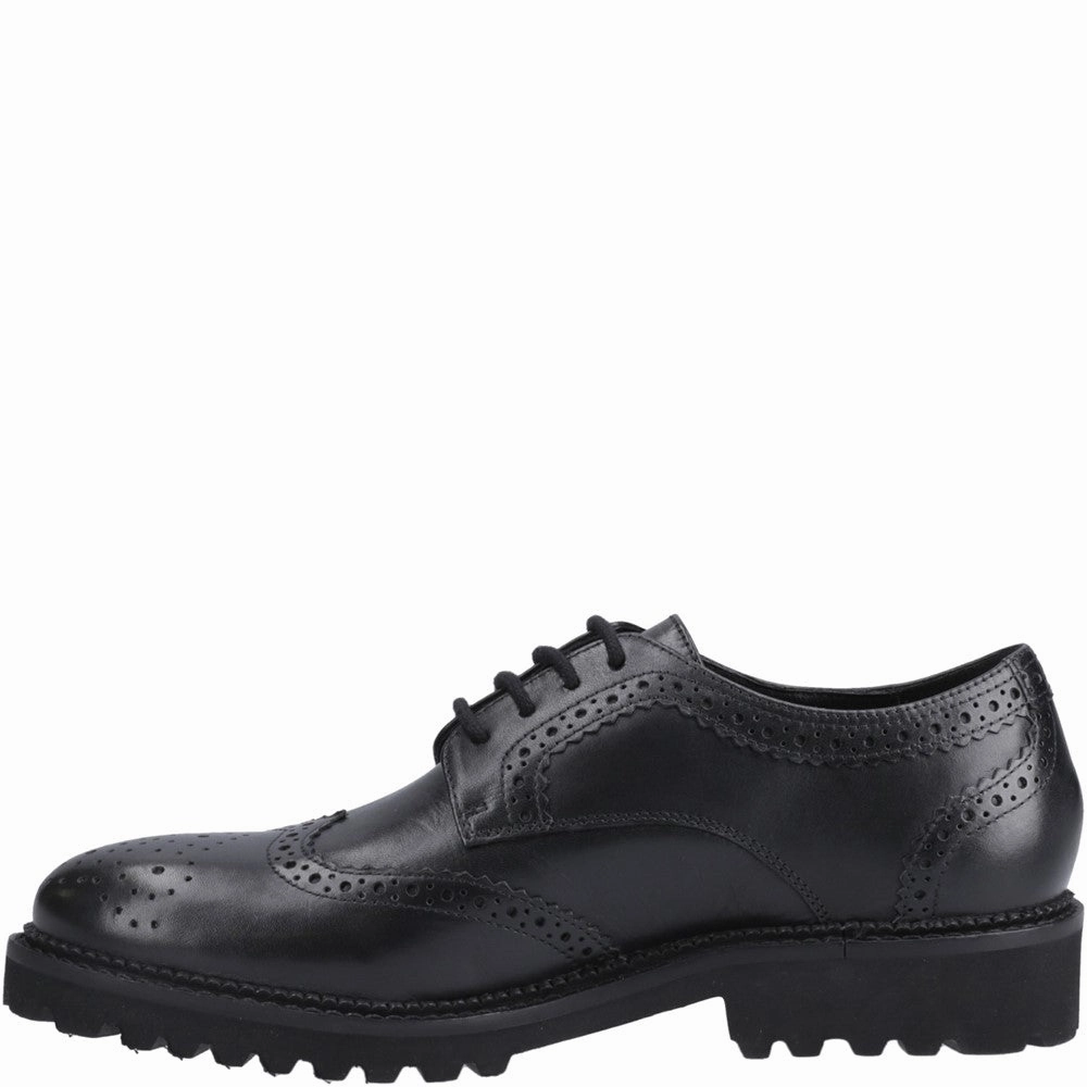 Neutral Gear Hush Puppies Gabi Lace Up Junior School Shoes