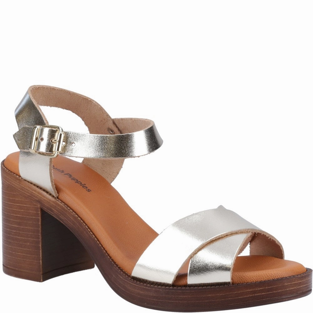 Hush Puppies Georgia Sandal PaddedCollar Trendy Look