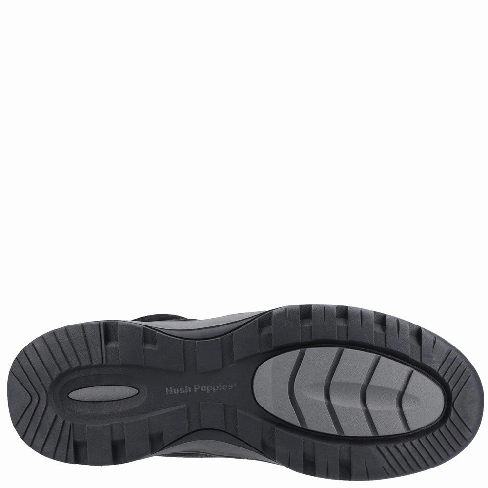 Tunnel Step Porous Structure Hush Puppies Grover Lace Boots