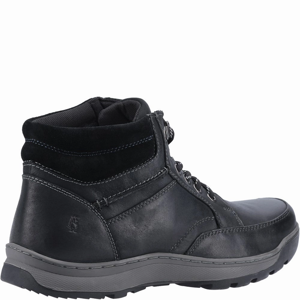 Hush Puppies Grover Lace Boots Light   weight   design Flexible Footwork