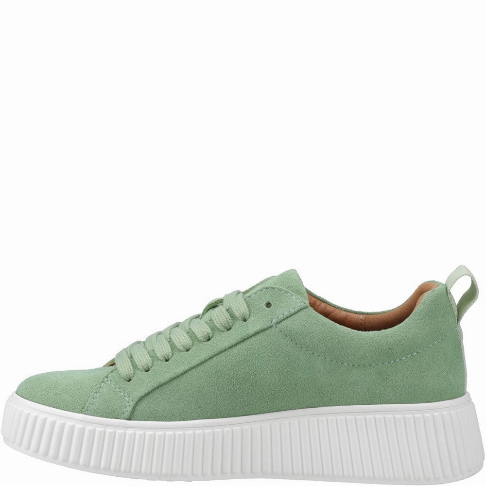 Hush Puppies Harlow Suede Sneaker Lace   Up