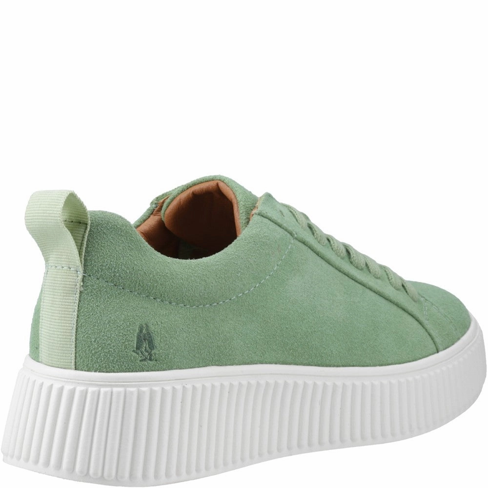 Hush Puppies Harlow Suede Sneaker Stand Comfort Heat Hike