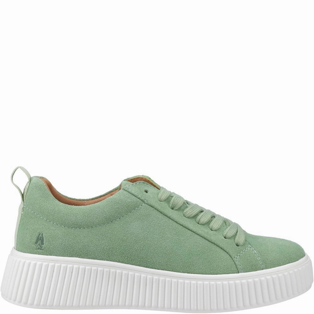 Hush Puppies Harlow Suede Sneaker Timeless Look EasyClean